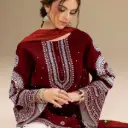 Winter Embroidery Collection Dhanak 3pc 