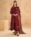 Winter Embroidery Collection 3pc 
