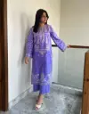 Winter Collection Embroidery  Dhanak 2pc 