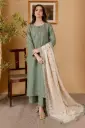 Winter Embroidery Collection Dhanak 3pc  