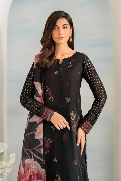 Winter Embroidery Collection Dhanak 3pc
