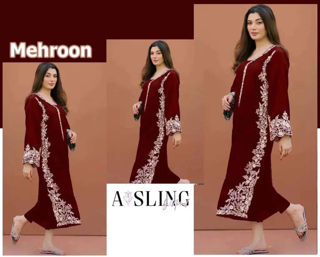 Winter Collection Embroidery 2pc   