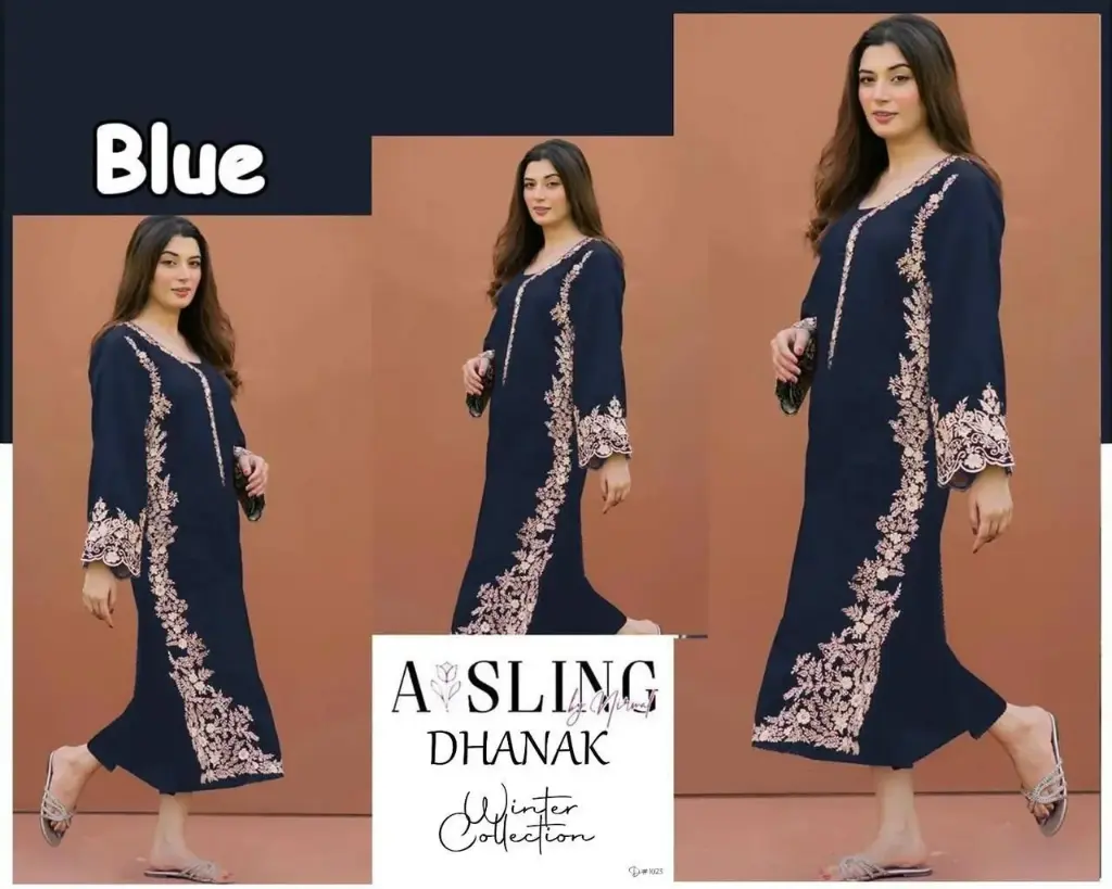 Winter Collection Embroidery 2pc      