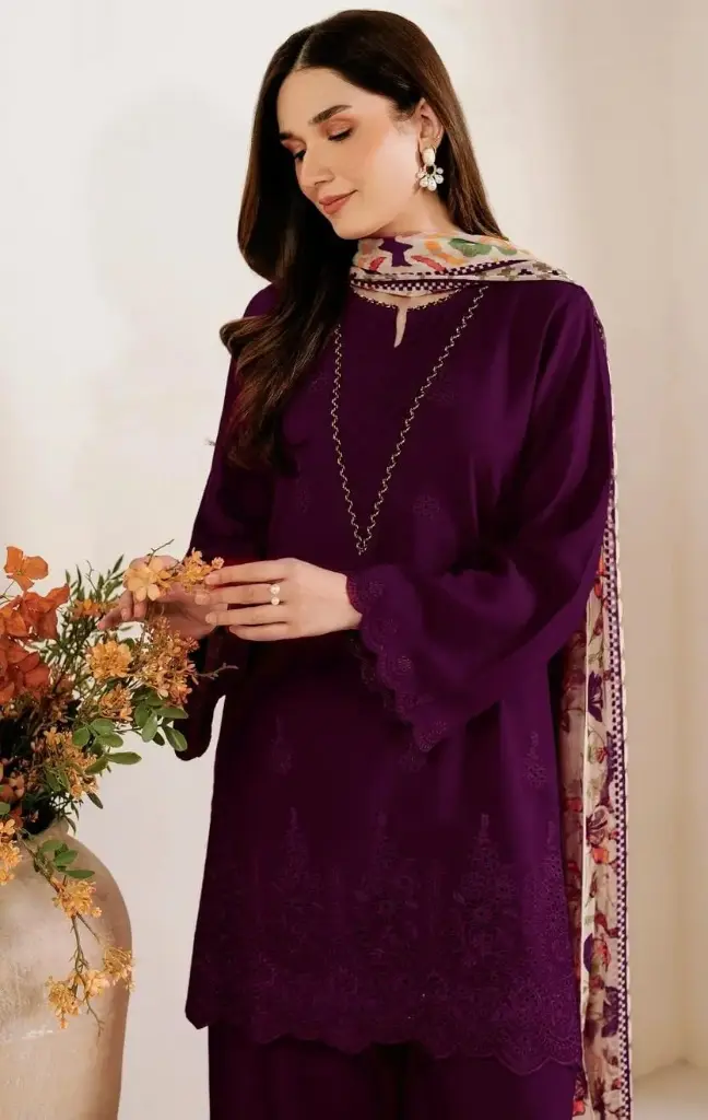 Winter Dhanak 3pc    